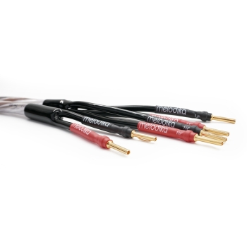 KABEL GŁOŚNIKOWY Melodika Brown Sugar BSBW22520 bi-wiring 2m